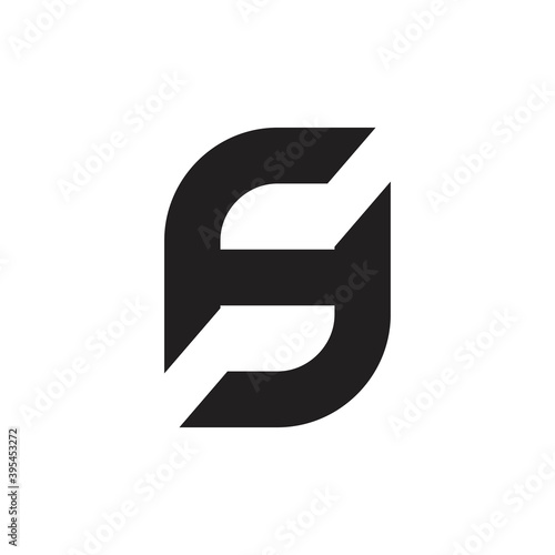 SH letter logo, GH letter logo design vector