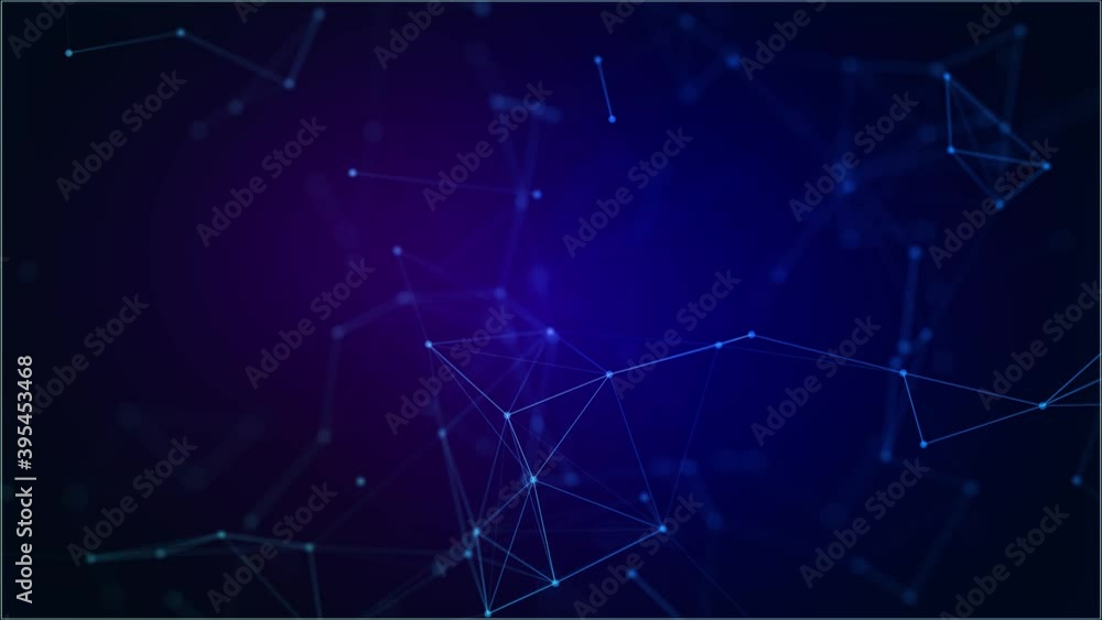 Abstract digital connection moving dots and lines. Technology background. Network connection structure. 3d. Communication and technology network concept. Seamless loop 4k. Abstract digital connection moving dots and lines. Technology background. Network connection structure. 3d. Communication and technology network concept. Seamless loop 4k.