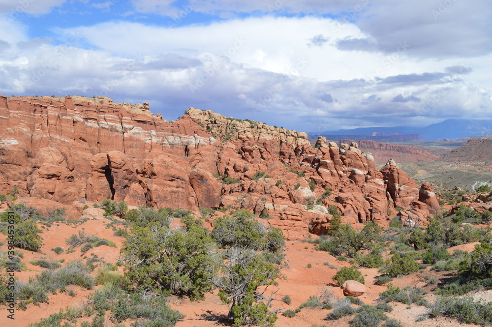 Desert Landscape at Arches National Park, Utah