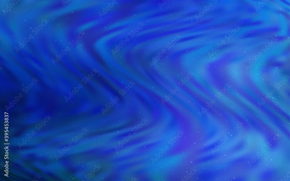 Light BLUE vector texture with milky way stars. Light BLUE vector texture with milky way stars.