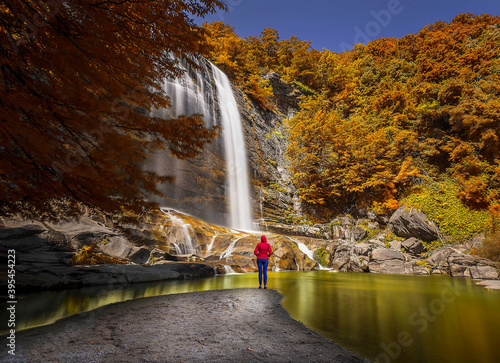 Suuçtu Falls, Turkey's Bursa province is located 18 km from the district Mustafakemalpaşa and meets the needs of the district's drinking water, spilled from the 38-meter-high waterfall FELEZ photo