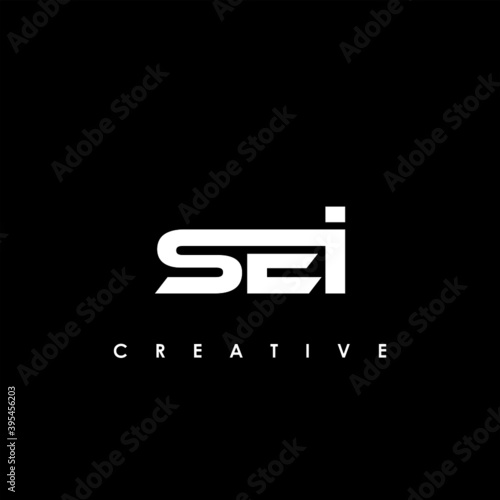 SEI Letter Initial Logo Design Template Vector Illustration photo