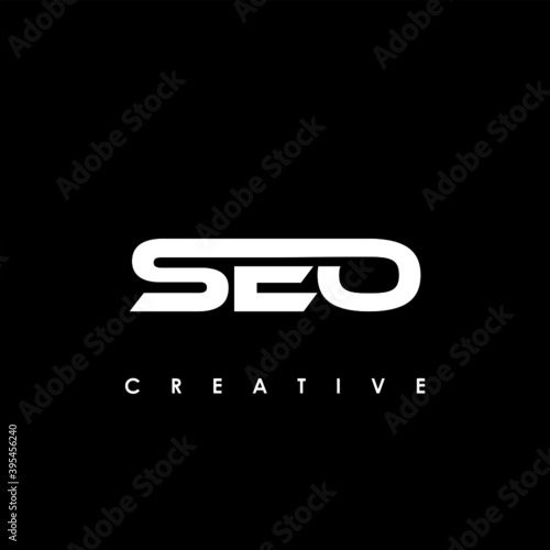 SEO Letter Initial Logo Design Template Vector Illustration