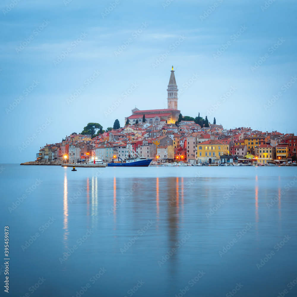 View of Rovinj in Croatia