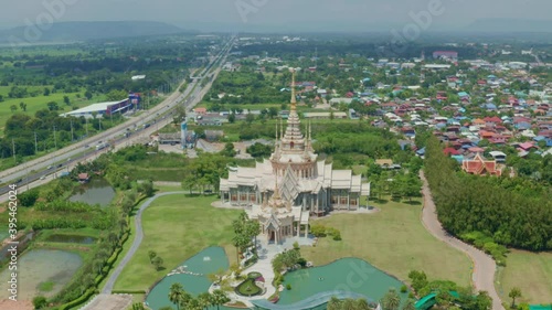 thai temple.nonkum temple Name 4K Video photo