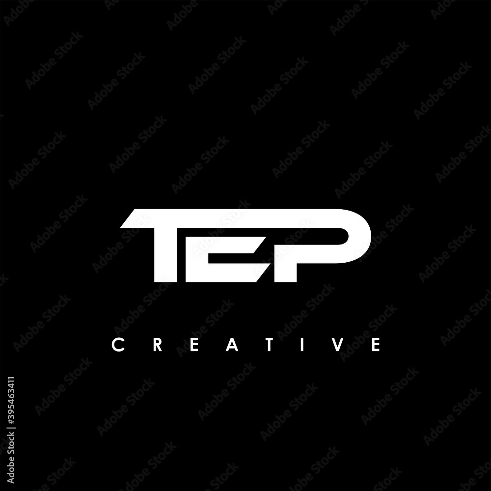 TEP Letter Initial Logo Design Template Vector Illustration TEP Letter Initial Logo Design Template Vector Illustration