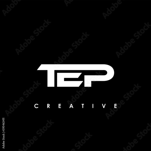 TEP Letter Initial Logo Design Template Vector Illustration