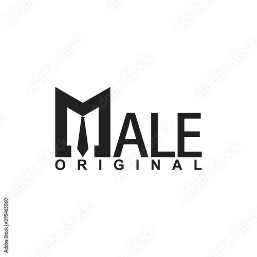 MALE original logo design vector