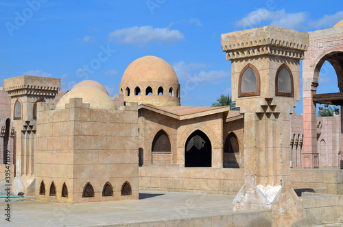 SHARM EL SHEIKH, EGYPT - Al Mustafa mosque, a large Islamic temple in the city center.