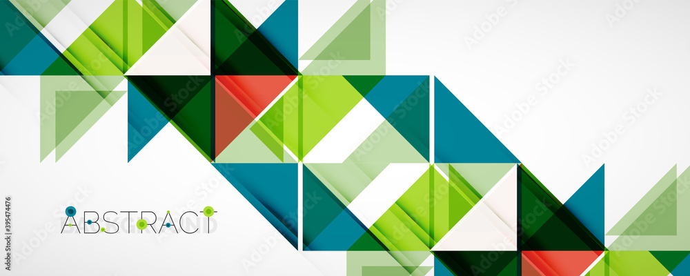Set of vector triangle geometric backgrounds. Vector illustration for covers, banners, flyers and posters and other designs Set of vector triangle geometric backgrounds. Vector illustration for covers, banners, flyers and posters and other designs
