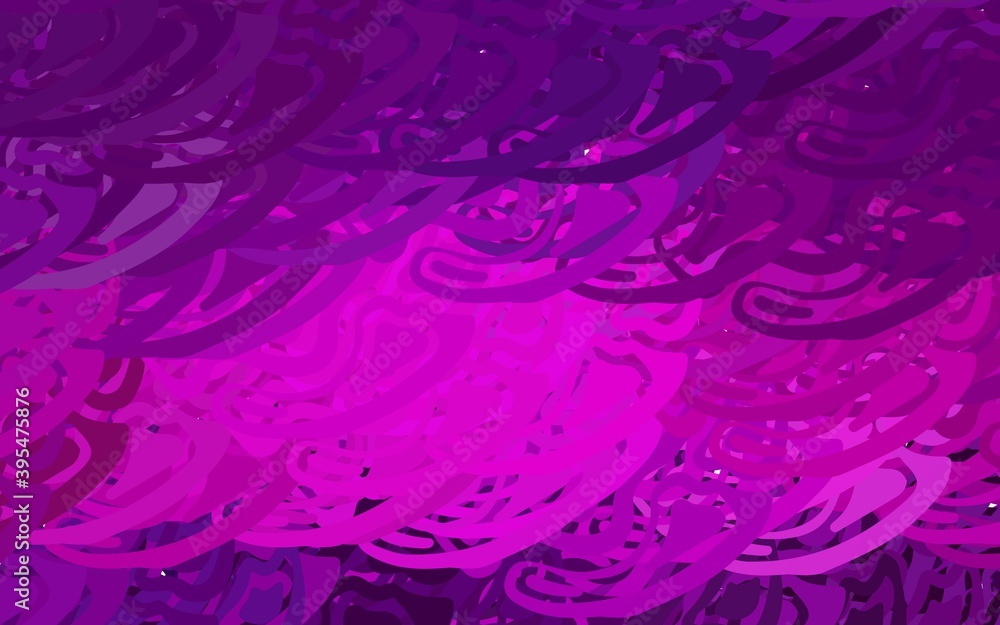 Dark Purple vector template with chaotic poly shapes. Dark Purple vector template with chaotic poly shapes.