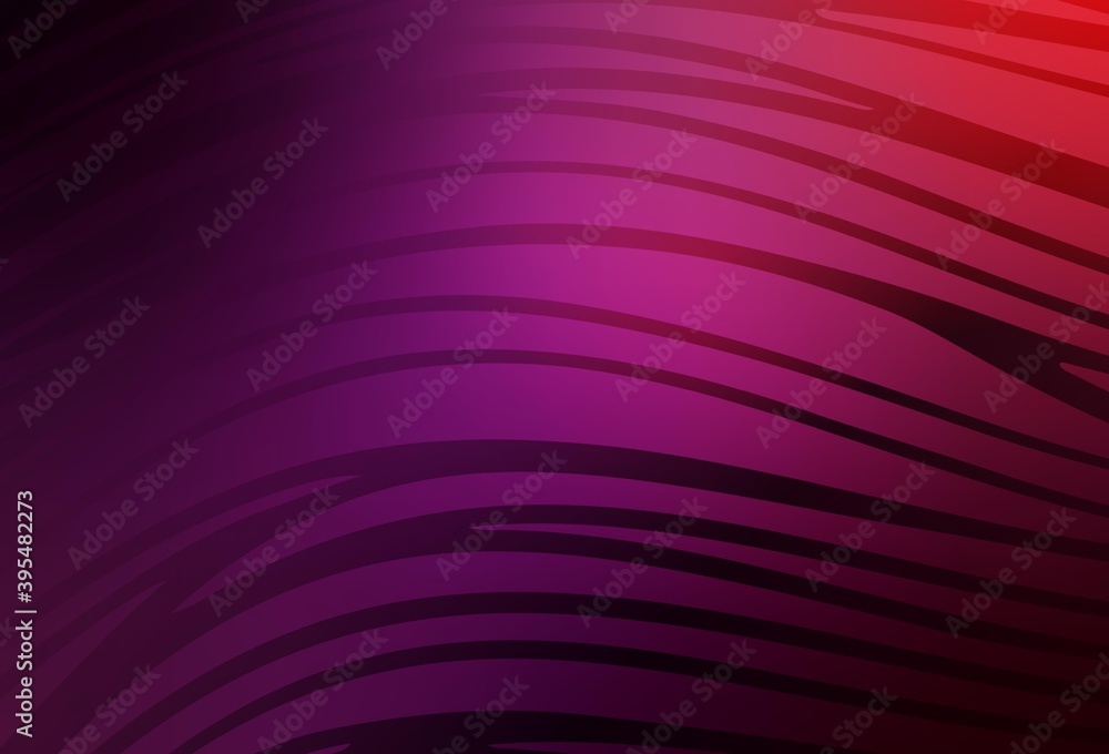 Dark Purple, Pink vector template with lines. Dark Purple, Pink vector template with lines.