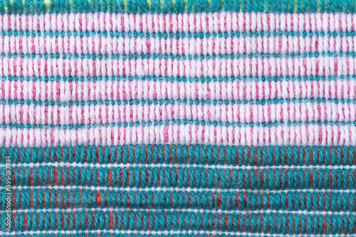 Colorful woven pattern