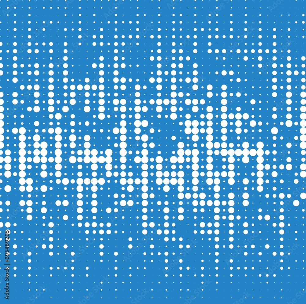 blue background with white dots blue background with white dots