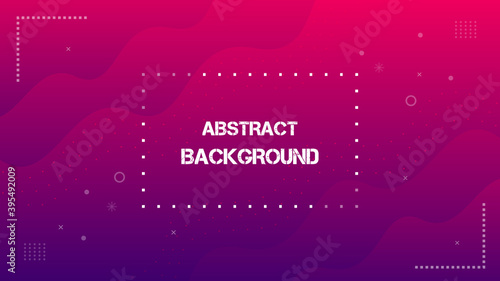 Abstract gradient geometric shape background
