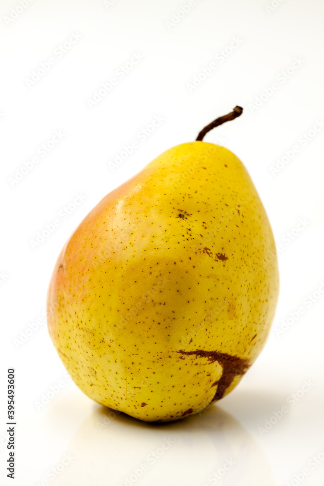 The fruit is fresh pear