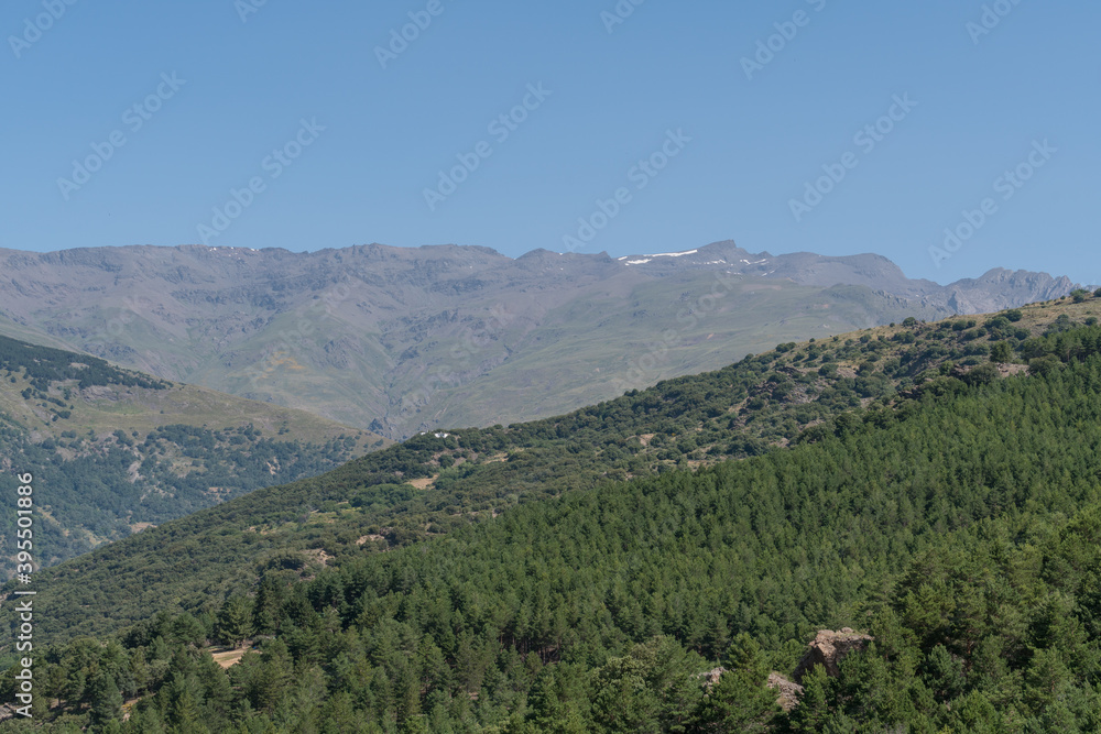 Mountainous area in the south of Sierra Nevada