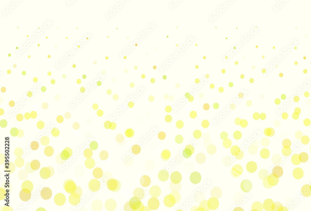 Light Green, Red vector pattern with spheres. Light Green, Red vector pattern with spheres.