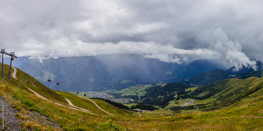 A great view of the Austrian Alps