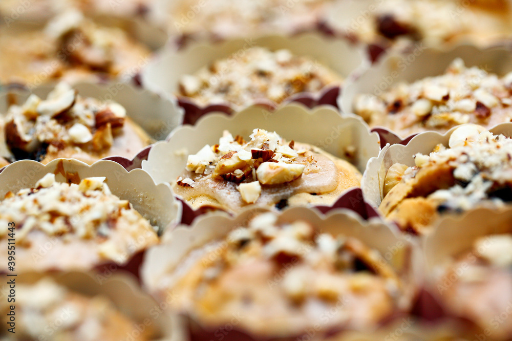 Hazelnut and chocolate muffins Hazelnut and chocolate muffins