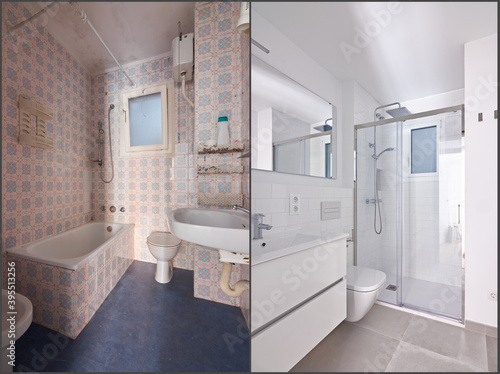 Reforma de baño - Antes y después  photo