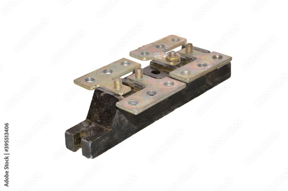 electrical switch isolated on white background electrical switch isolated on white background
