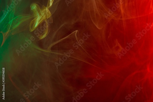 Green and Red Smoke