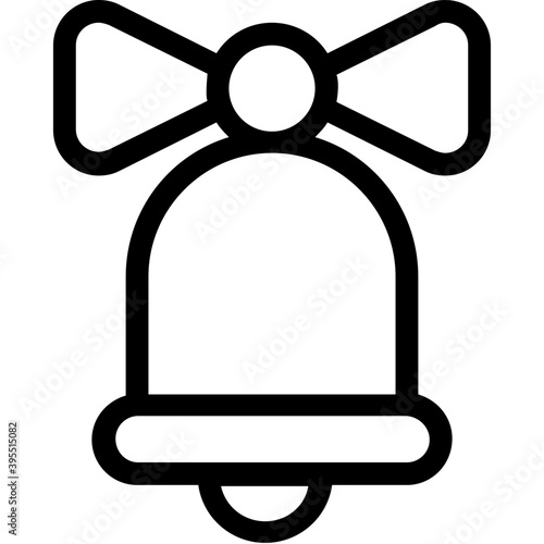 
Bell Flat Vector Icon 
