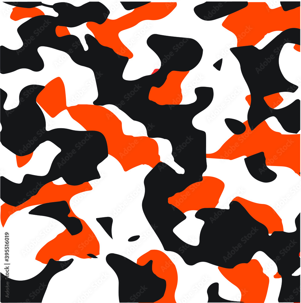 animal camouflage pattern design vector illustrator