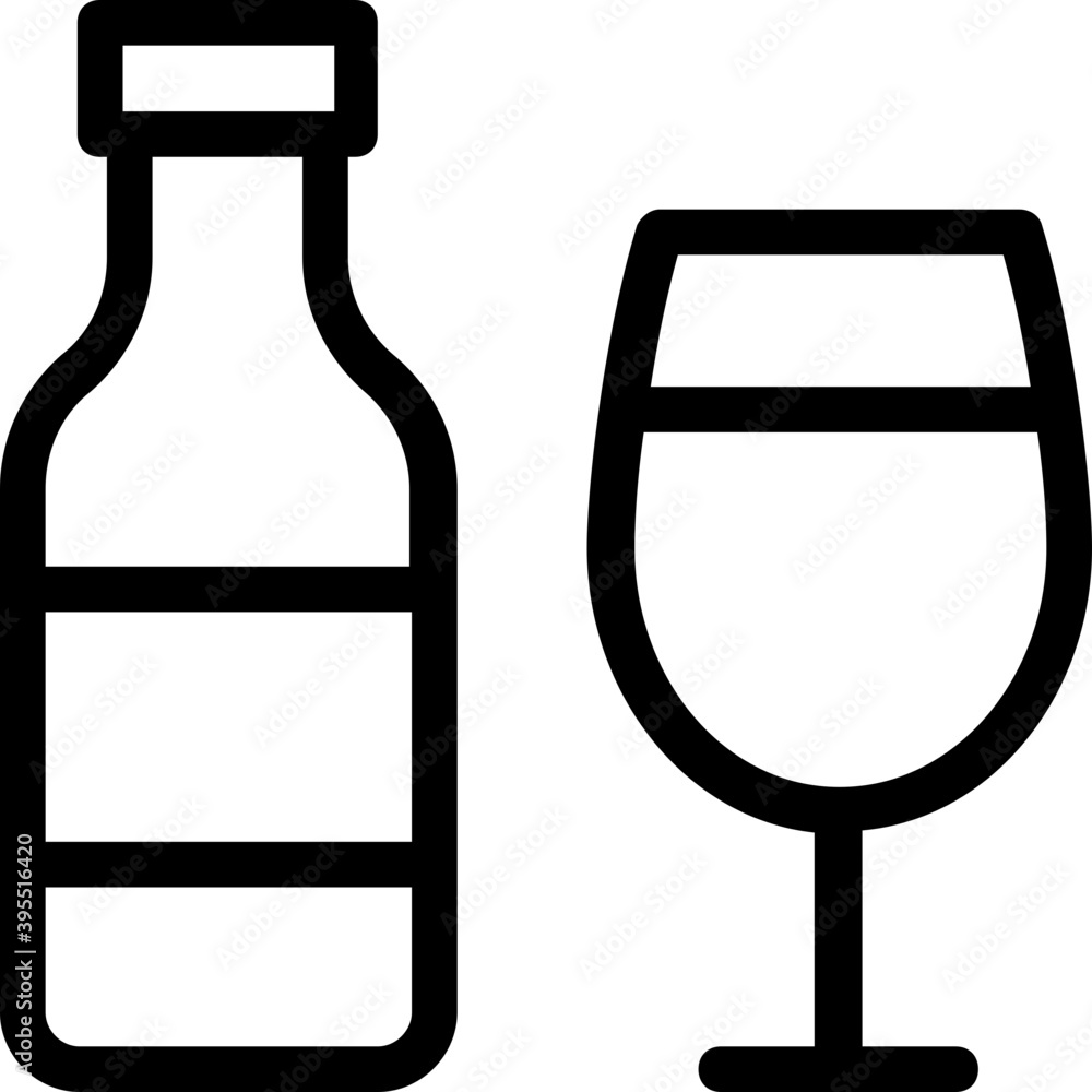 Wine Glass Flat Vector Icon
Wine Glass Flat Vector Icon