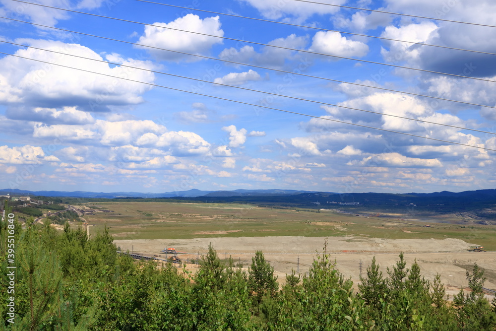 Coal mine near Sokolov in Czech Republic