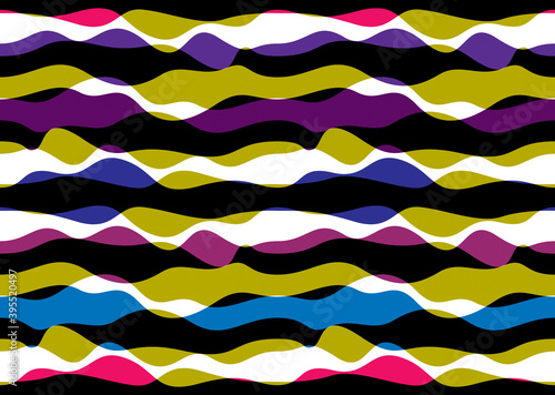 Artistic curve lines seamle...
