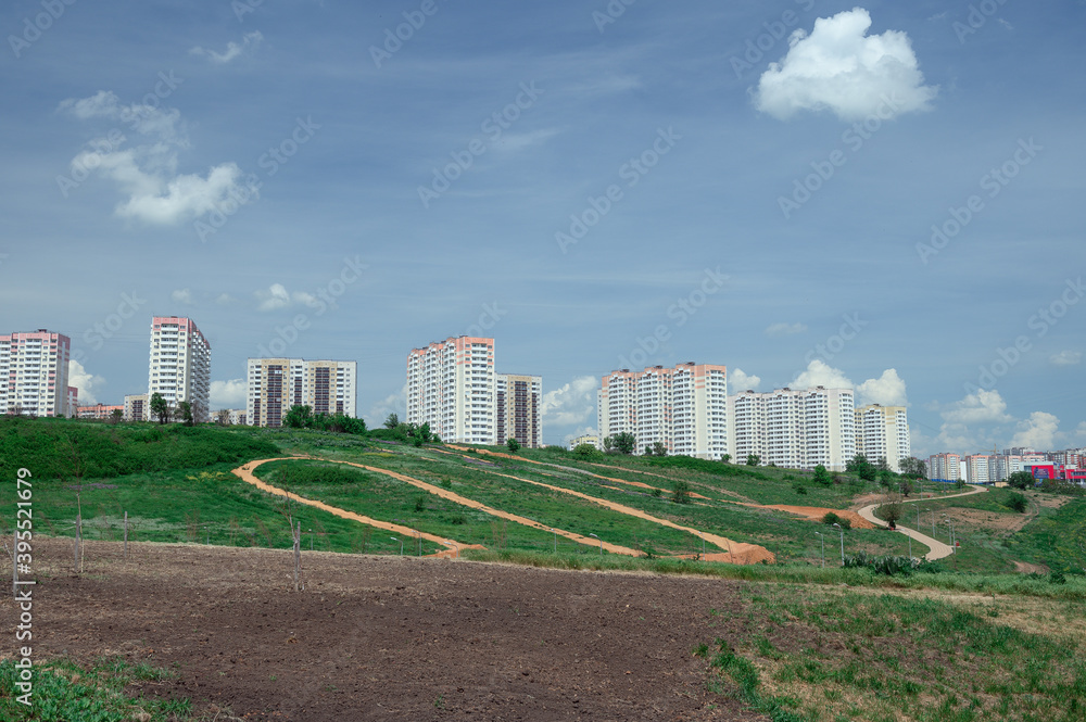 Fototapeta premium City life. City views. Urban exteriors, interiors and panoramas.