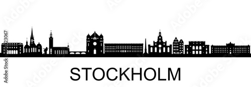 Stockholm, Schweden Skyline