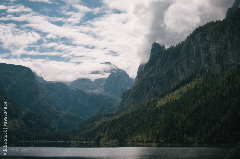 Hiking in Dachstein mountains (Dachsteingebirge)