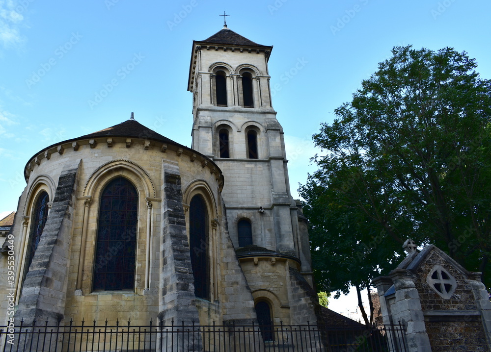 Church of Saint-Pierre de Montmartre, founding place of the Society of Jesus. Paris, France.