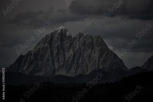 The sunset was a stunning spectac