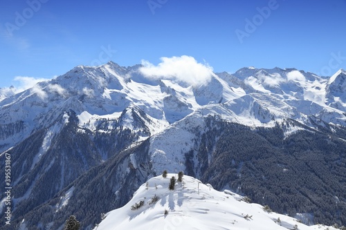 Austria winter landscape