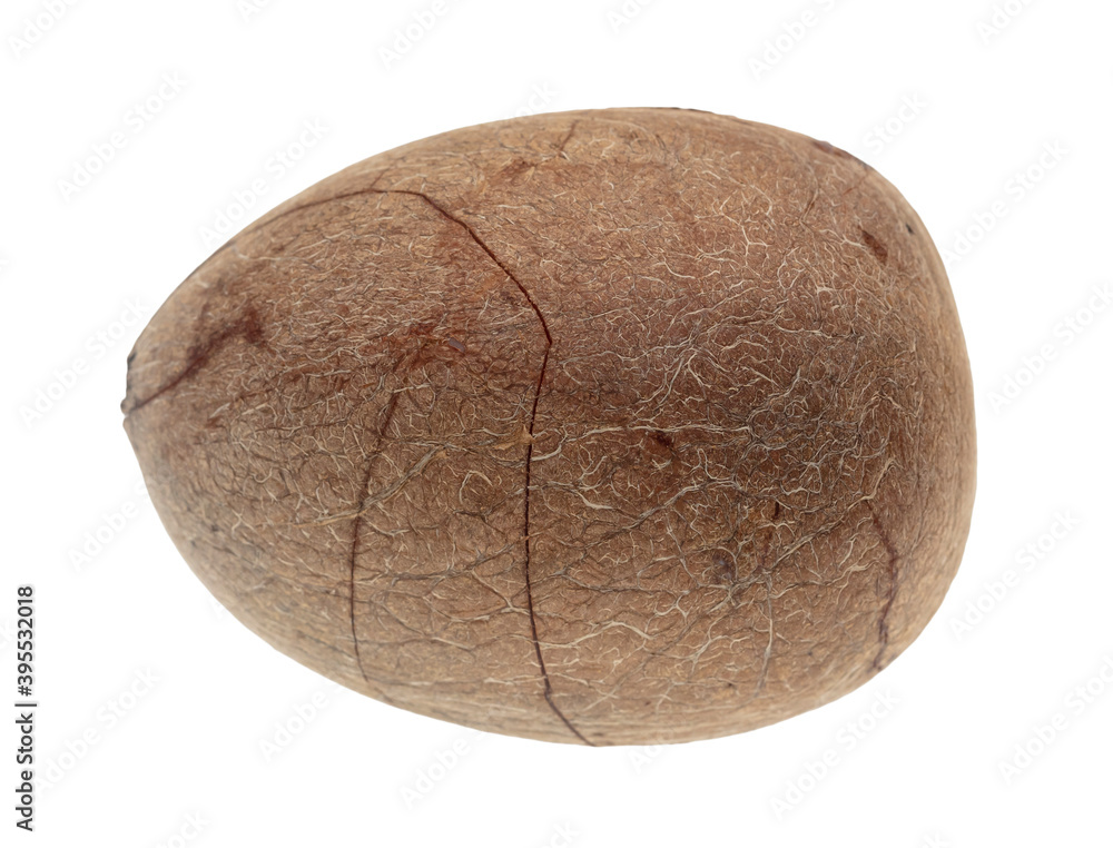 Chopped coconut isolated on a white Chopped coconut isolated on a white