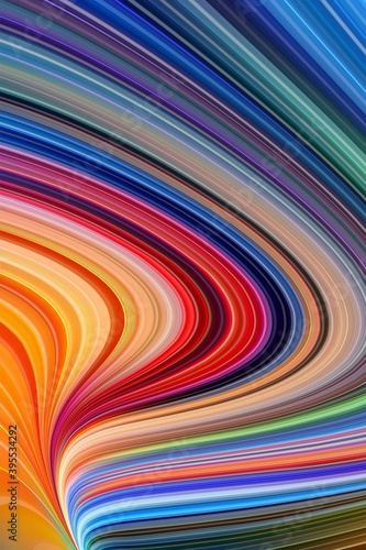 abstract colorfull line swril technology wave