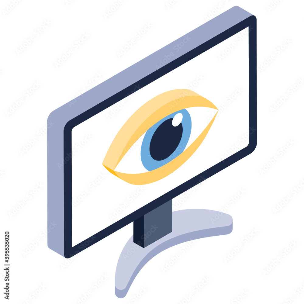 System monitoring icon in editable isometric style
System monitoring icon in editable isometric style