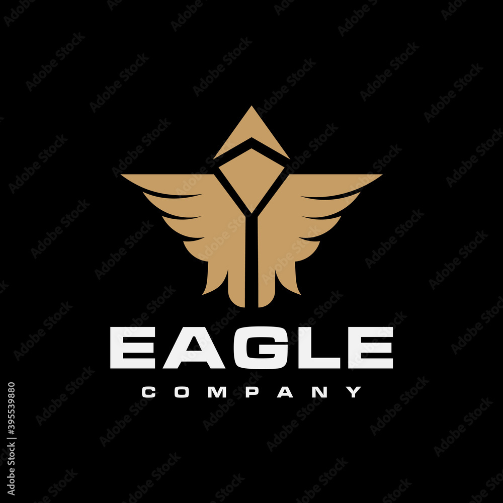 Obraz premium EAGLE LOGO DESIGN TEMPLATE ELEMENTS