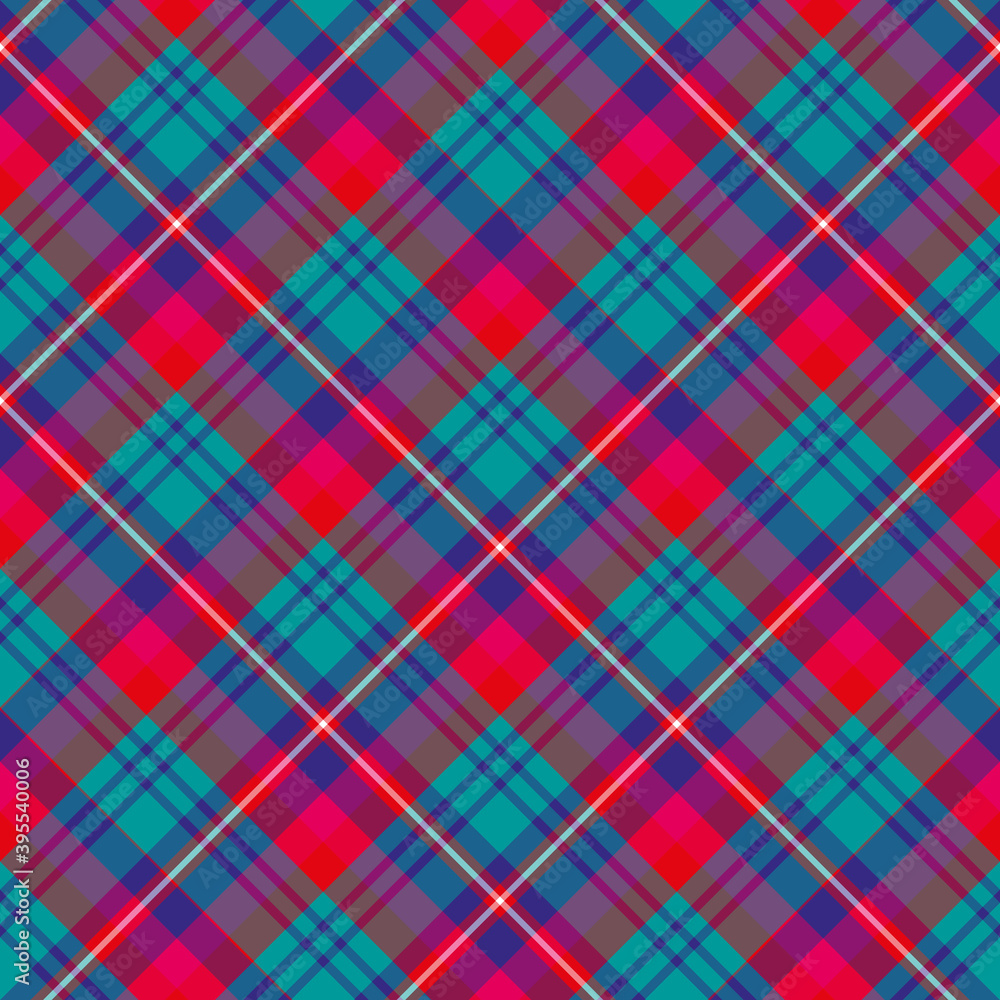 Seamless pattern in creative dark blue and red colors for plaid, fabric, textile, clothes, tablecloth and other things. Vector image. 2 Seamless pattern in creative dark blue and red colors for plaid, fabric, textile, clothes, tablecloth and other things. Vector image. 2