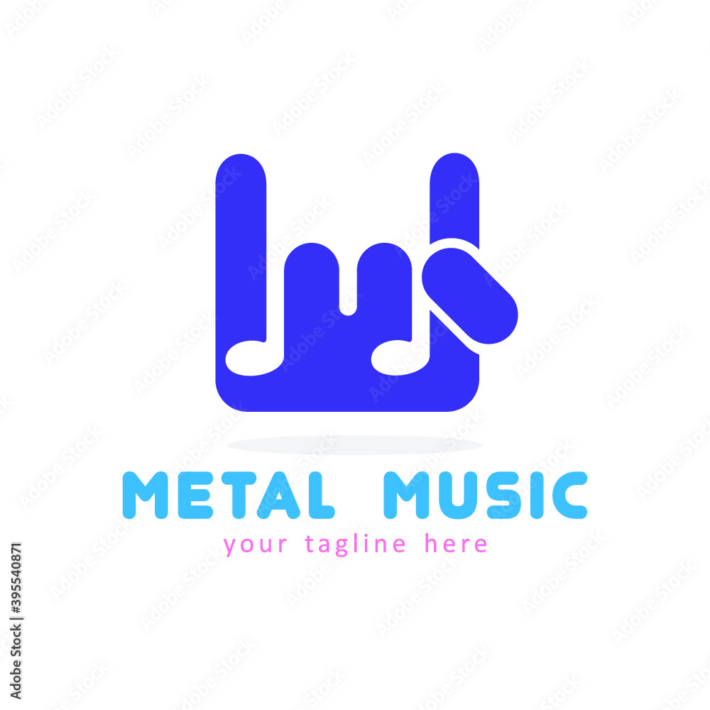 Music logo icon symbol design