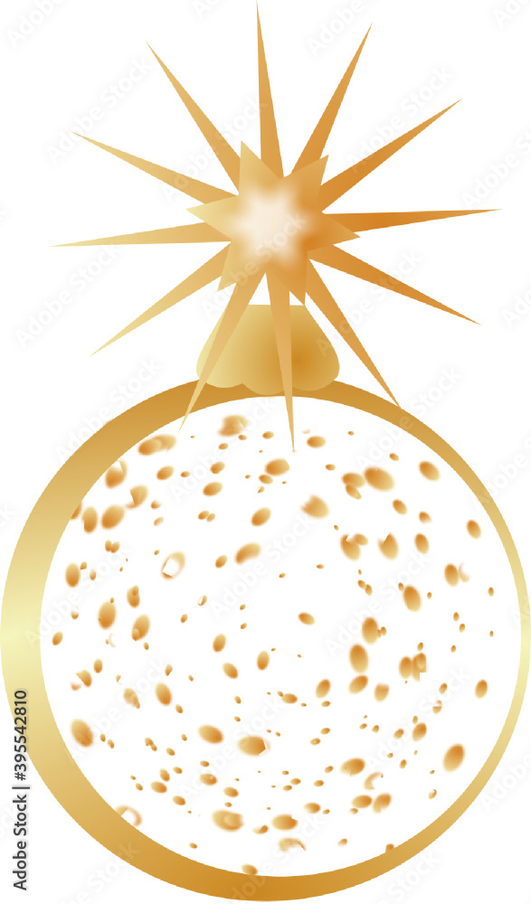 Obraz premium new year Christmas balls