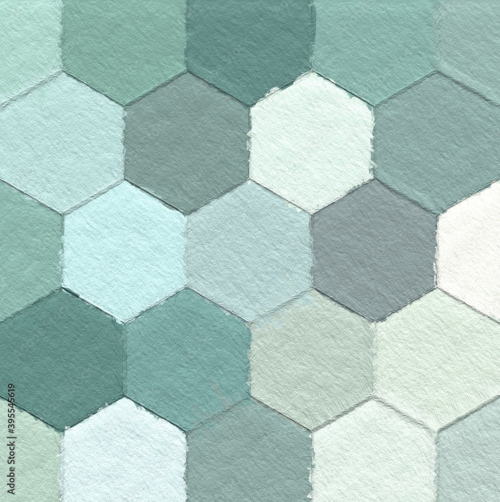 Fototapeta premium Geometric colorful pattern with a rough texture background. Background texture wall and have copy space for text. Picture for creative wallpaper or design art work.