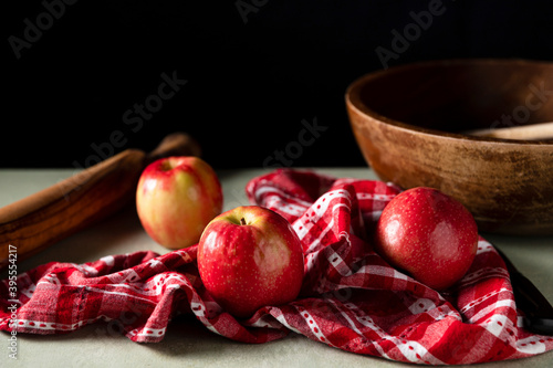 Pink Lady apples photo