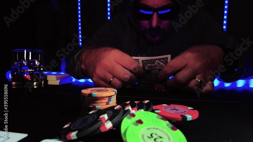 High stakes Poker game