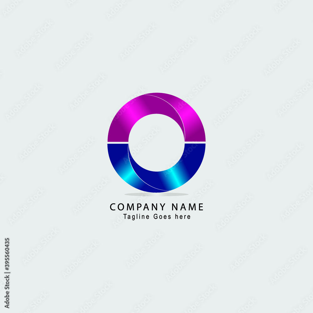 O modern letter logo. alphabet vector logo O modern letter logo. alphabet vector logo