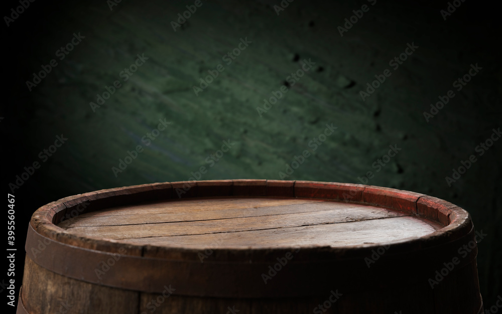Fototapeta premium background of barrel shape, free, empty, space